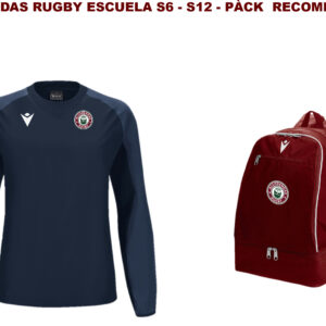 ALCOBENDAS RUGBY ESCUELA S6-S12 – PACK RECOMENDADO