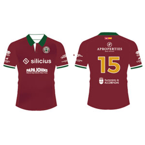 CAMISETA DE JUEGO MODELO NADINE HOME, GRANATE